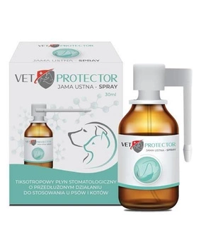 JM SANTE Polisept Vet Protector Jama Ustny sprej 30ml