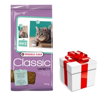 VERSELE-LAGA Classic Cat Variety 10kg + prekvapenie pre mačku