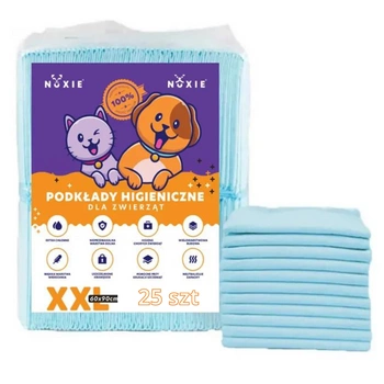 NUXIE® podložka pre psov, hygienické podložky 25ks 60x90cm xxl