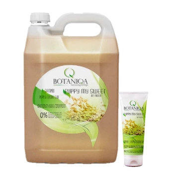 BOTANIQA PUPPY MY SWEET Ovesný proteínový šampón 5L & BOTANIQA PUPPY MY SWEET Šampón s ovsenými proteínmi 250ml