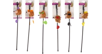 FLAMINGO- Rybársky prút pre mačku ježek