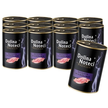 Dolina Noteci Premium pre mačky bohatá na králika 12x400g