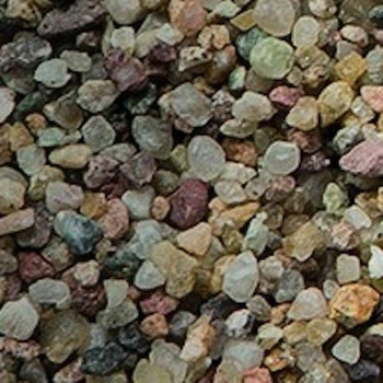 AQUAEL Prírodný viacfarebný štrk 3-5 mm 10 kg