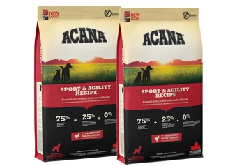 ACANA HERITAGE Sport & Agility 2x11,4kg