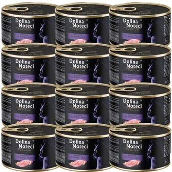 DOLINA NOTECI Premium pre mačky bohaté na králičie mäso 12x185 g
