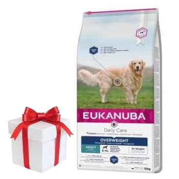 EUKANUBA Daily Care Overweight Adult Dog 12kg + Prekvapenie pre psa ZADARMO!