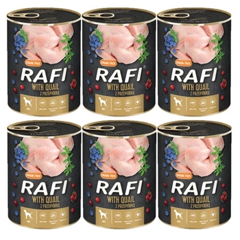 DOLINA NOTECI Rafi s křepelkou 6x800g