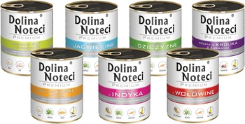 Dolina Noteci PREMIUM mix príchutí bez rýb a kuracieho mäsa 10x400g