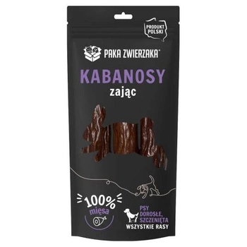 PAKA ZWIERZAKA- Zajac Kabanosy 3 ks (80g)