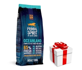 PRIMAL SPIRIT 65% Oceanland 12kg + prekvapenie pre vášho psa ZDARMA
