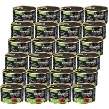 DOLINA NOTECI Super Rafi Cat P&F s divinou a kuracími srdiečkami 24x185g