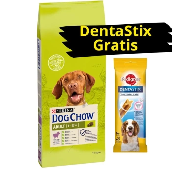 PURINA Dog Chow Adult Chicken 14kg + DentaStix ZADARMO!