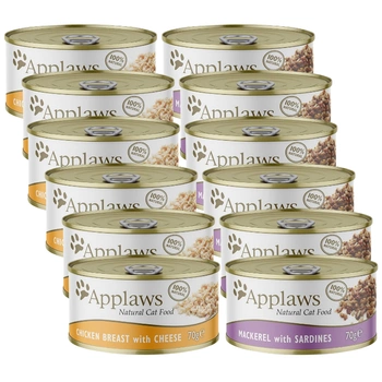 Applaws Cat Mix of Flavors 12x70g CAN