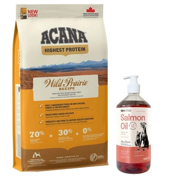 ACANA REGIONALS Wild Prairie Dog 11,4kg & LAB V Lososový olej 1000ml
