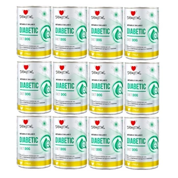 Disugual mokré krmivo pre psov Veterinárne diabetické kura (dospelé) 12x400 g