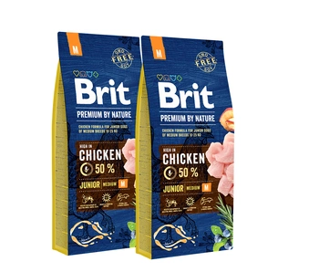 BRIT Premium By Nature Junior M 2x15kg