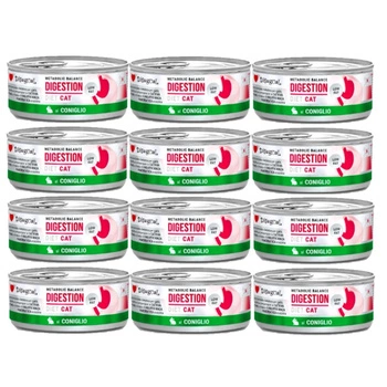 Disugual mokré krmivo pre mačky Veterinárne trávenie Králik (dospelý) 12x85 g