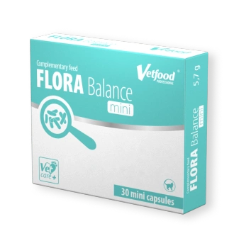 VETFOOD FLORA Balance mini 30 kapsúl