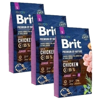 BRIT Premium By Nature Junior S 3x8kg