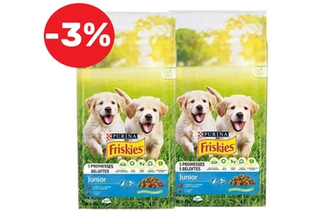 PURINA Friskies Junior 2x15kg -3%