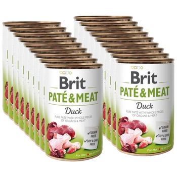 BRIT PATE & MEAT DUCK 18x800g