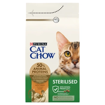 PURINA Cat Chow Sterilised krmivo s morkou 1,5 kg