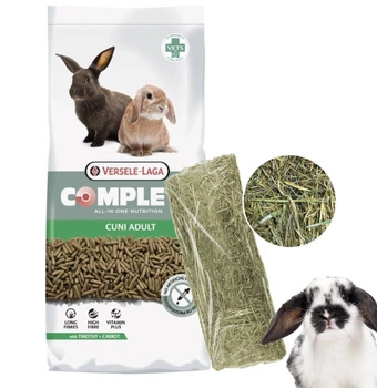 Versele Laga Cuni Adult Complete 8 kg + Malé seno 15l ZADARMO