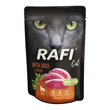 RAFI Cat Adult s kačkou 100g