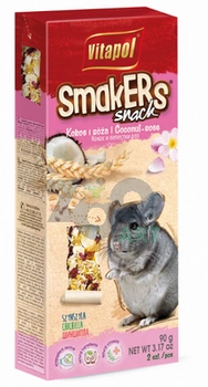 VITAPOL pre činčily "Smakers" kokos ružový 2 ks.