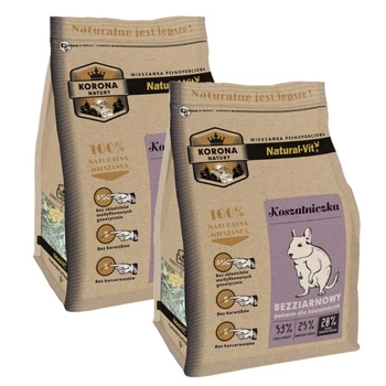 KORONA NATURY Natural-Vit krmivo pre osmáky 2x750g