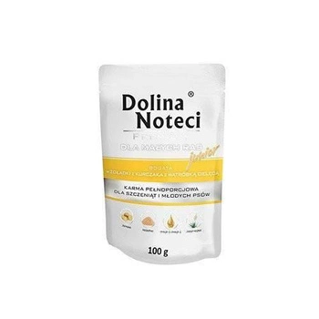 Dolina Noteci PREMIUM pre malé plemená JUNIOR bohaté na kuracie žalúdky s teľacou pečeňou kapsuly 100g x10