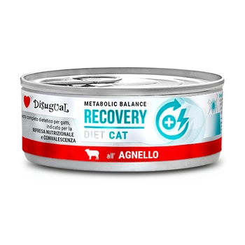 Disugual mokré krmivo pre mačky Veterinárne RECOVERY Jahňacie (dospelé) 85 g