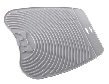 STEFANPLAST Toaletná podložka, sivá, 39 x 35 cm