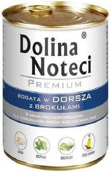 DOLINA NOTECI Premium Bohatá na tresku a brokolici 800g x24