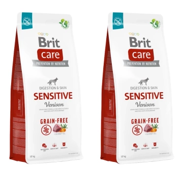 BRIT CARE Grain-free Sensitive Venison 2x12kg