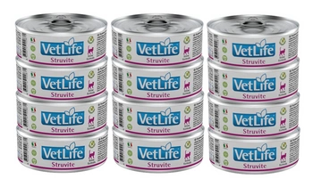 Vet Life Natural Cat conc. struvit 12x85g