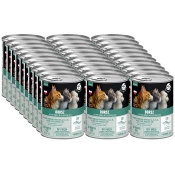 PetRepublic kúsky v omáčke s treskou 30x400g pre mačky