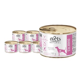 4Vets Dog Diabetes 6x185g