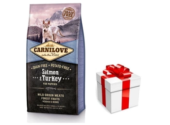 Carnilove Salmon & Turkey for Puppies 12kg + PREKVAPENIE PRE VÁŠHO PSA