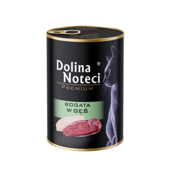 Dolina Noteci Premium pre mačky bohaté na hus 400g