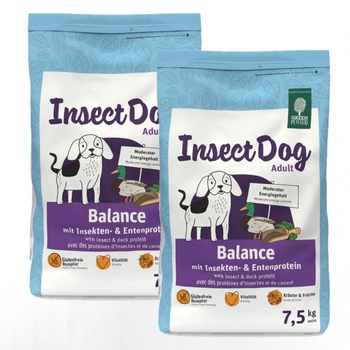GREEN PETFOOD InsectDog Balance 2x7,5kg