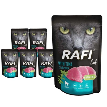 RAFI Mačky sterilizované s tuniakom 10x100g