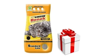 SUPER BENEK Natural 5l + prekvapenie pre mačku ZDARMA