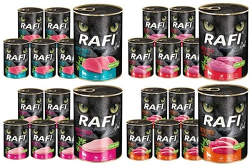 DOLINA NOTECI RAFI Cat Adult Mix príchutí 24x400g