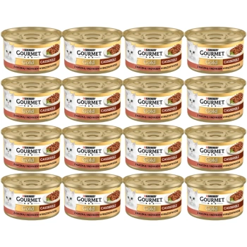 Purina Gourmet Gold kačica/morka v omáčke 48x85g
