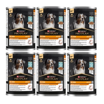 PRO PLAN Everyday Nutrition krmivo pre dospelých psov bohaté na ryby v želé 6x400 g