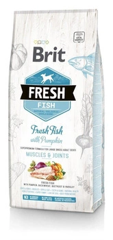 Brit Fresh Fish & Pumpkin Adult Large Muscles & Joints 12kg