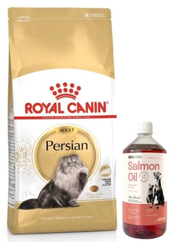 ROYAL CANIN Persian Adult 10kg + LAB V Lososový olej pre psov a mačky 1000ml