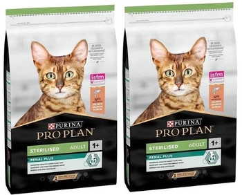 PRO PLAN Sterilised Vital Functions Krmivo pre mačky bohaté na lososa 2x10kg