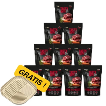Tasty Dogs Life Hovädzie želé jedlo 10x500g + Miskomata ZADARMO!